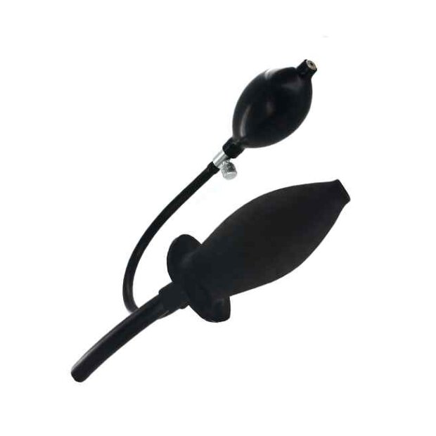 CleanStream Inflatable Enema Plug Black