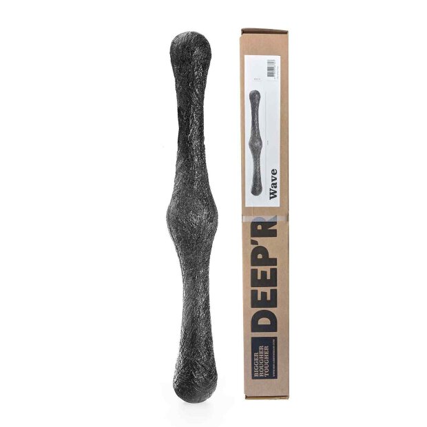 DEEPR - Wave - Black - 59 cm. Ø 4.00 - 8.00 cm.