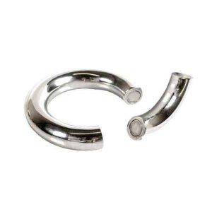 Stainless Steel Magnetic Donut Cock Ring 50 mm.