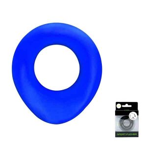 Sport Fucker Cale en silicone liquide bleu
