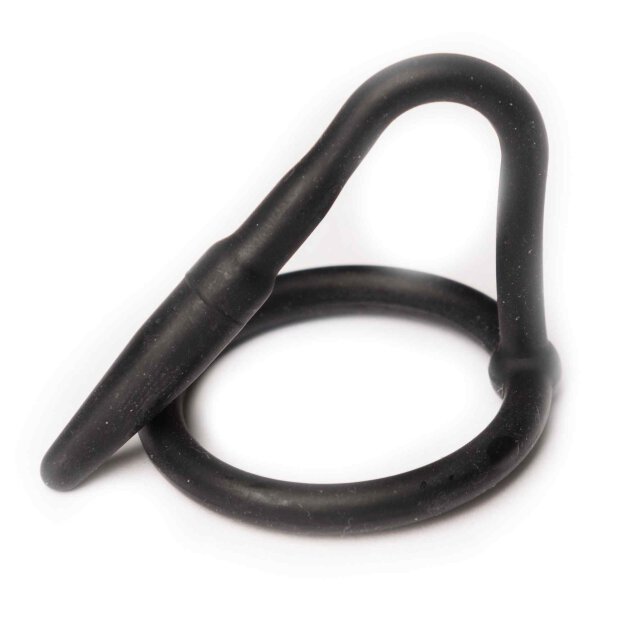 Silicone Cock Plug Black