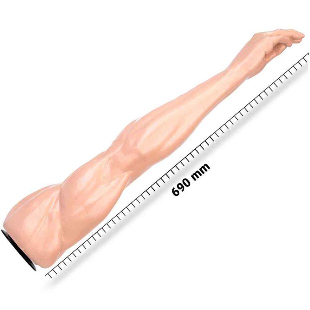 DEEPR - Mega Muscle Fist - Flesh - 69.00 cm. Ø 6.50 cm. - 1