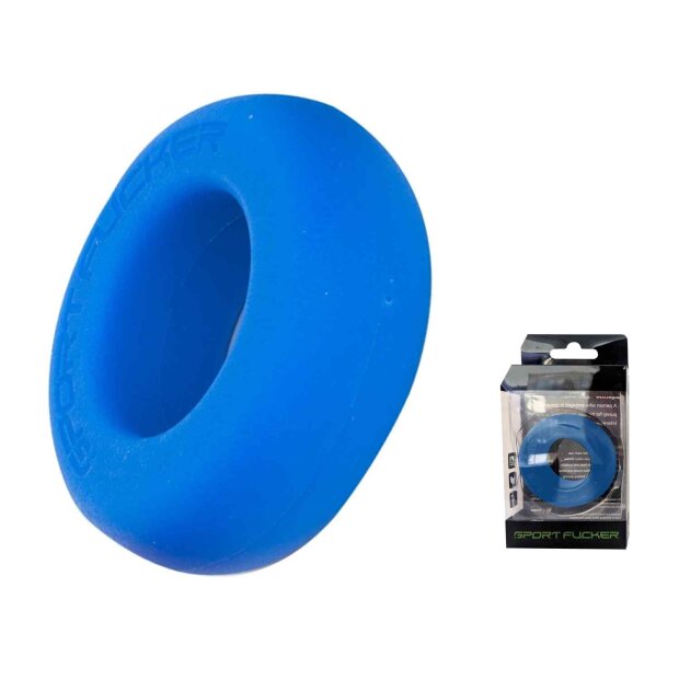 Sport Fucker Liquid Silicone Muscle Ring Blue