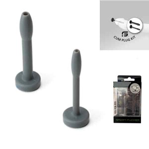 Sport Fucker Cum Plug Kit Grau 5,08 cm