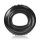 Oxballs Juicy XL Padded Cockring - Silicone Smoosh - Black