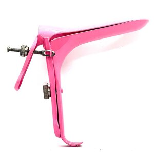 Stainless Steel Cusco Speculum - Pink
