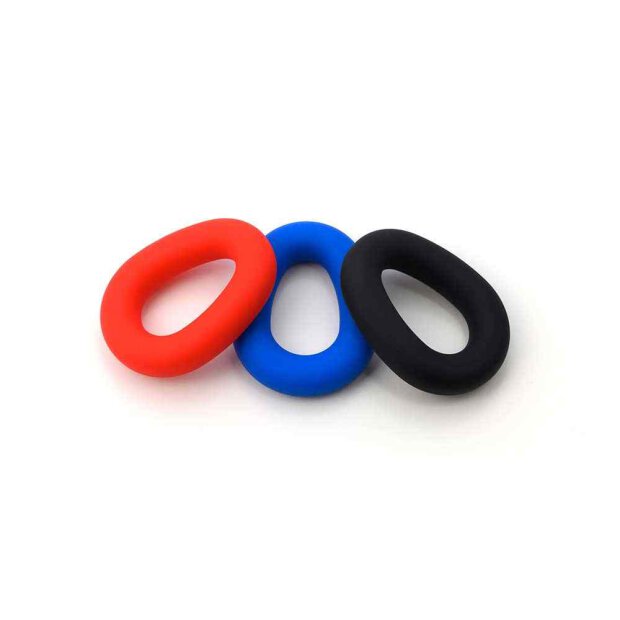 Liquid Silicone Hero Ring Black