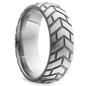 Stainless Steel Tire DoNut Cockring - Jumbo - 50 mm