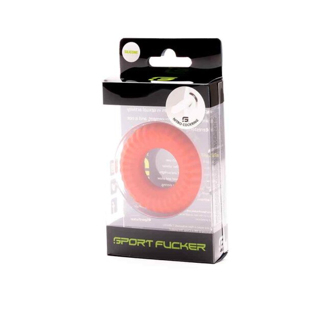 Sport Fucker Liquid Silicone Nitro Ring Red