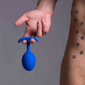 Sport Fucker Thunder Plug Groß Blau 5,7 cm