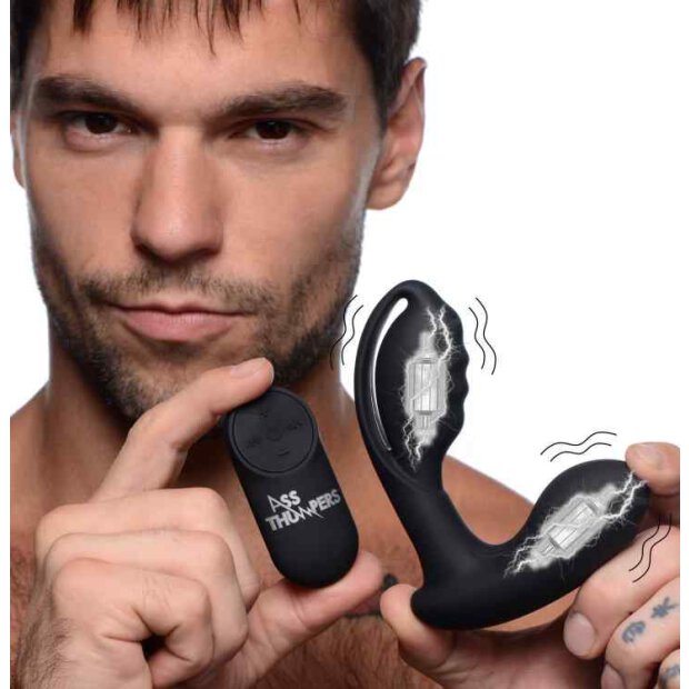 7X P-Strap Milk & Vibe Prostate Stimulator With Cock & Ball