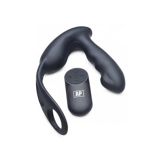 7X P-Strap Milk & Vibe Prostate Stimulator With Cock & Ball