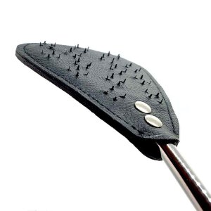 Leather Spiked Vampire Crop