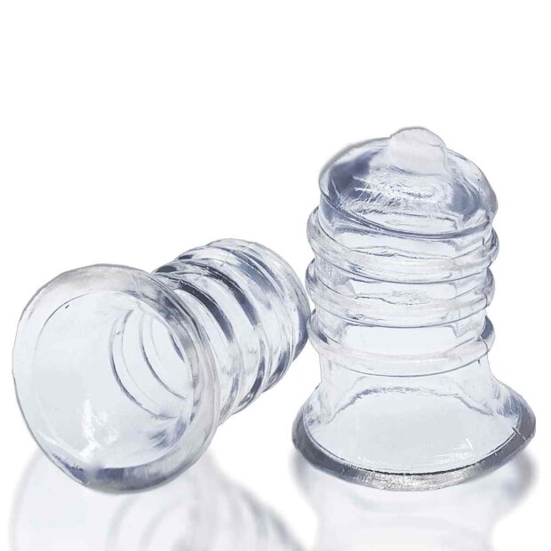 Hünkyjunk Elong Nipple Suckers (2x) - Clear