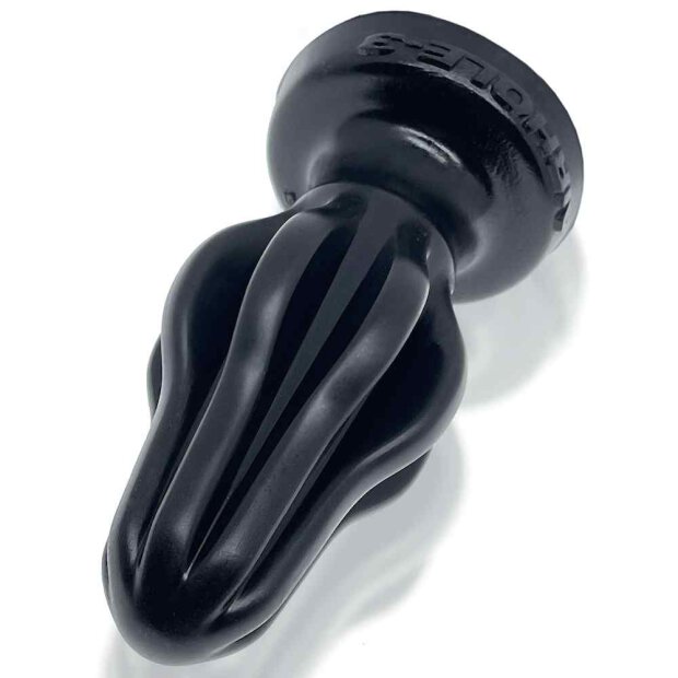 Oxballs Airhole Small Finned Buttplug - Black