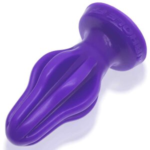 Oxballs Airhole Small Finned Buttplug - Eggplant 4,55 cm