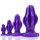 Oxballs Airhole FF Finned Buttplug - Eggplant