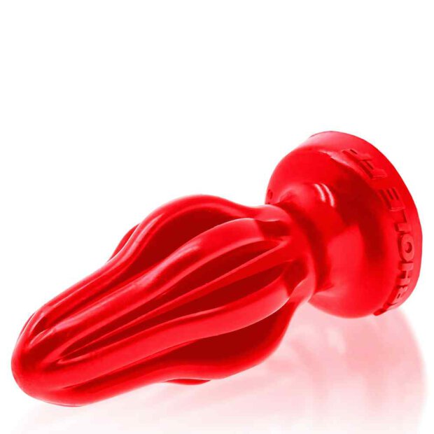 Oxballs Airhole Large Finned Buttplug - Red
