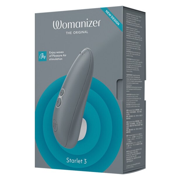 Womanizer Starlet 3 Druckwellenstimulator grau