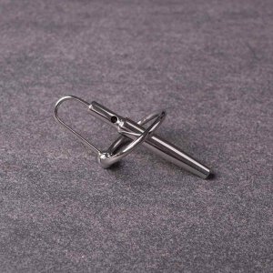 Hollow Penisplug with Glansring 30 mm