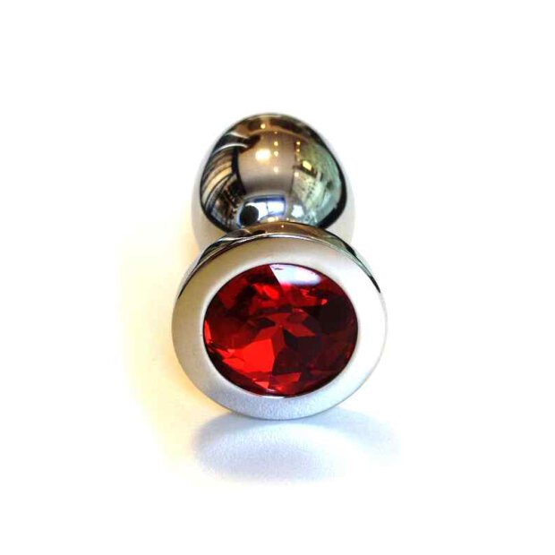 Jewel Buttplug Large Red