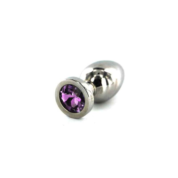 Kiotos - Jewel Buttplug Medium Purple 2,9 cm