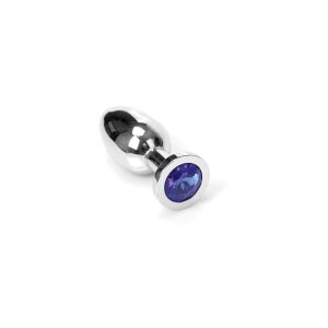 Jewel Buttplug Medium Blue