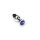 Kiotos - Jewel Buttplug Medium Blue 3 cm