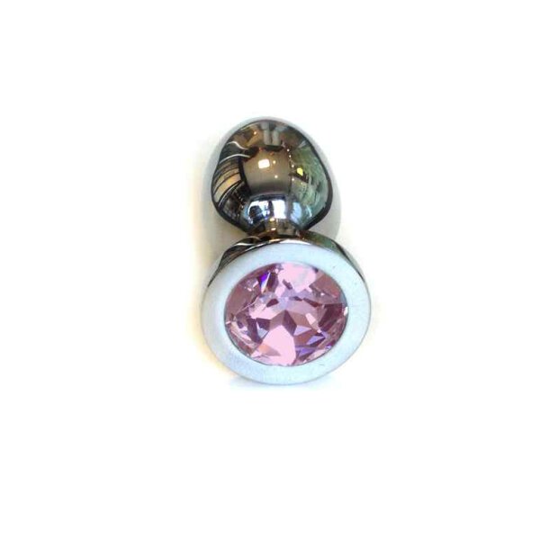 Jewel Buttplug Medium Pink