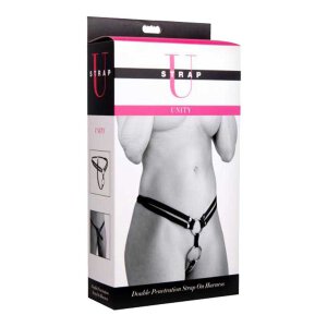 Strap U Unity Double Penetration Strap On Harness