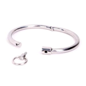 Cathedral Round Collar Keyless Gem M