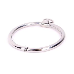 Cathedral Round Collar Keyless Gem M