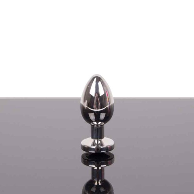 Kiotos - Jewel Buttplug Large Black 3,8 cm