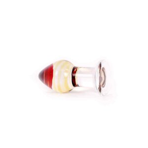 Kiotos - Glass Dildo Color Butt Plug 4 cm