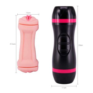 Masturbator with Soft Teeth Mouth/Vagina