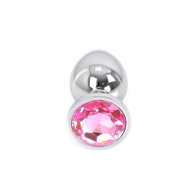 Buttplug Aluminium Pink Large 4,0 cm