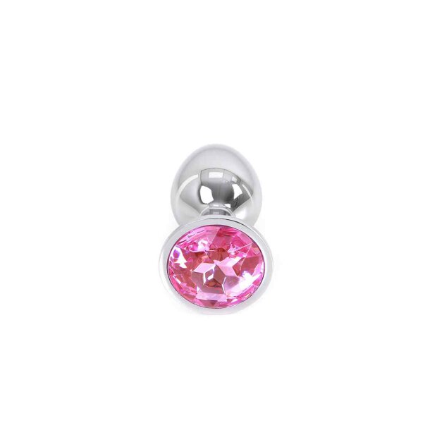 Buttplug Aluminium Pink Small