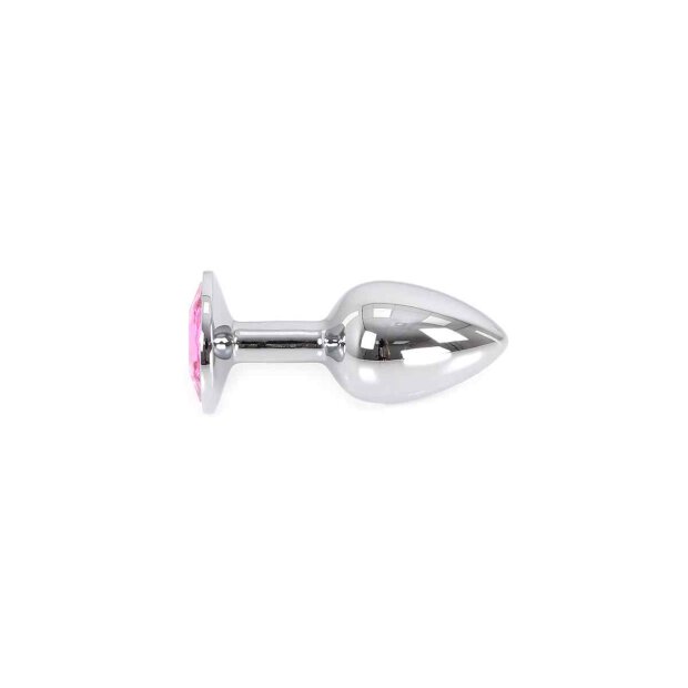 Buttplug Aluminium Pink Small
