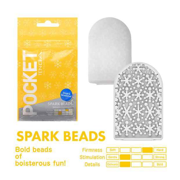 TENGA Pocket Stroker Spark Beads