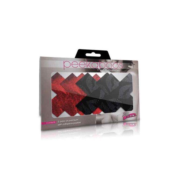 Peekabo Pasties Stolen Kisses  X