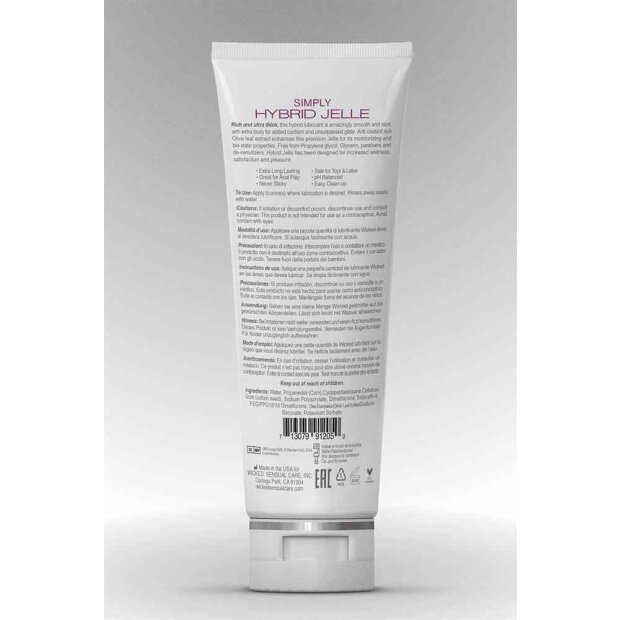 Wicked Simply Hybrid Jelle 120ml