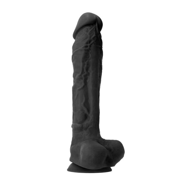 Colours Pleasures Dildo Black 25,4 cm
