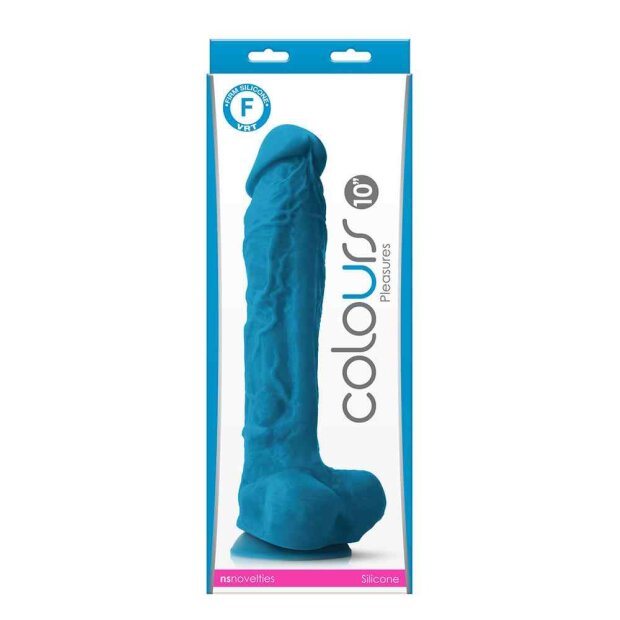 Colours Pleasures 25,4 cm Dildo Blue