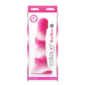 Colours Pleasures Yum Dildo Pink 18cm