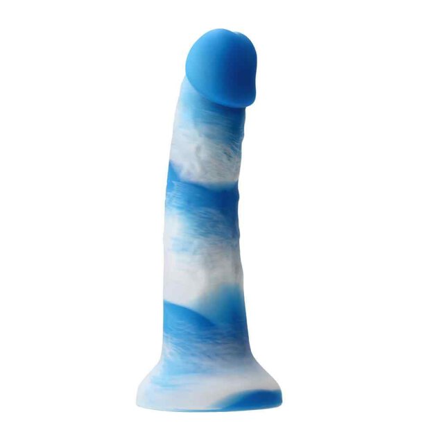 Colours Pleasures Yum Dildo Blue 18cm