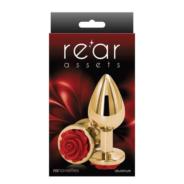Rear Assets Rose Medium Red 3,4 cm