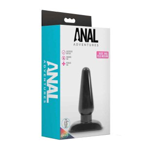 Anal Adventures - Basic Anal Plug Medium 3,8 cm