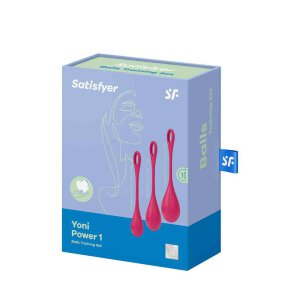 Satisfyer Yoni Power 1 Training Set Rot