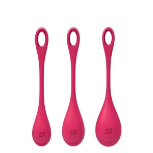 Satisfyer Yoni Power 1 Training Set Rot