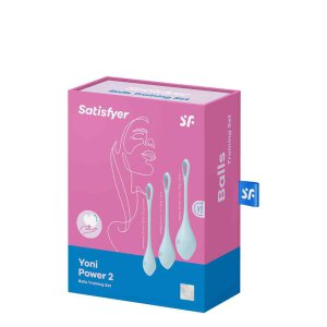 Satisfyer Yoni Power 2 Training Set Hell Blau